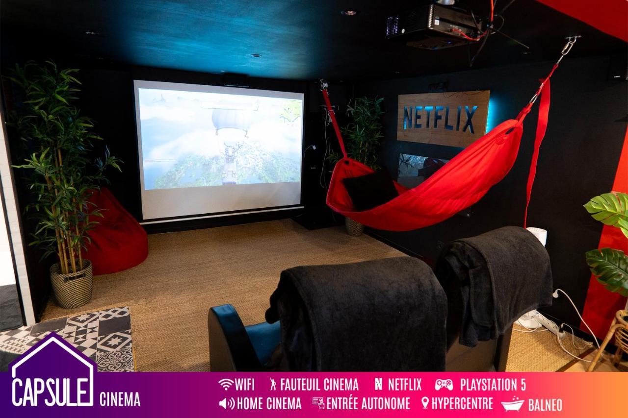 Capsule Cinema - Balneo Home Cinema Playstation 5 Valenciennes Exteriér fotografie